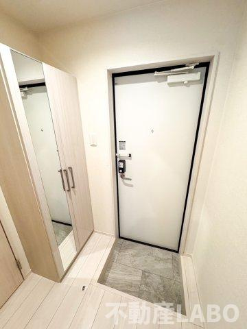 ハーモニーテラス杭全Ⅱの玄関
