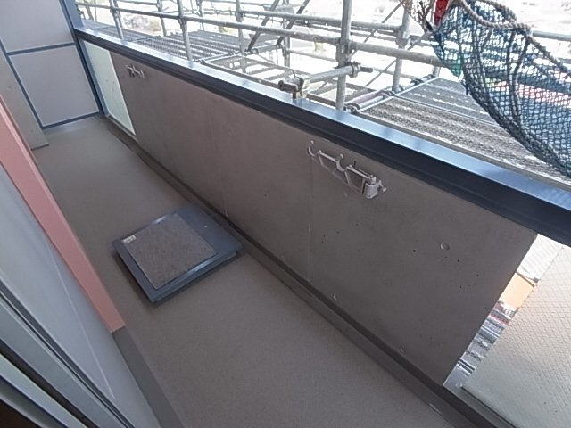 神戸市長田区蓮宮通４丁目の賃貸マンションのバルコニー