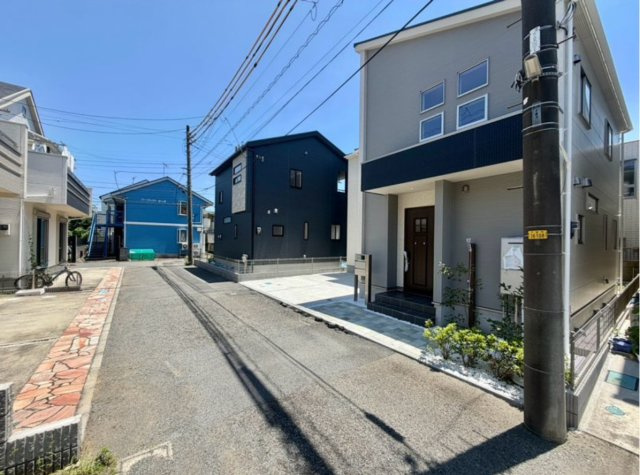 【前面道路含む現地写真】 | 〇●平塚市虹ケ浜 新築戸建 全2棟【1号棟】●〇