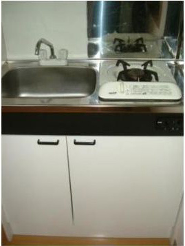 コーポ新宿のキッチン|ガスキッチン★