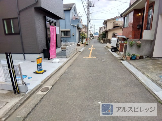 新築/新座市片山３丁目の前面道路含む現地写真|前面道路含む現地写真です