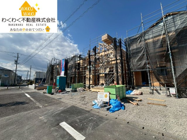 焼津市南小川　第1／の前面道路含む現地写真|3号棟（2026年2月上旬撮影）