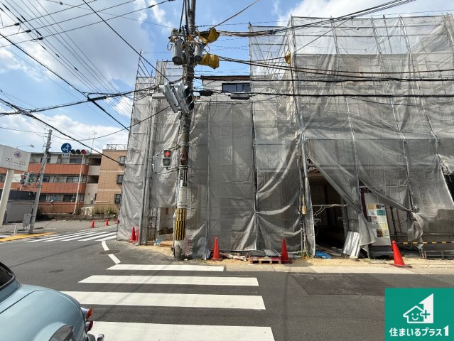 松原市天美東　第3期　新築一戸建ての外観|現在の進捗状況です！順調に作業進行中、完成が待ち遠しいです！詳細の間取り等、お気軽にお問い合わせください！