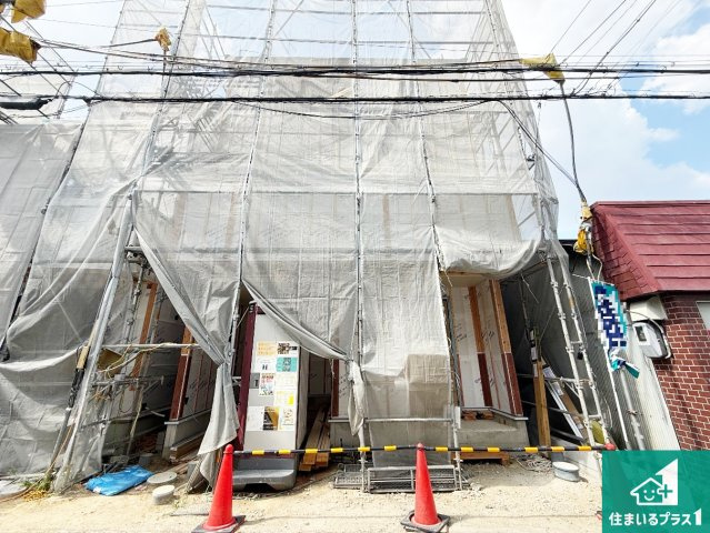 松原市天美東　第3期　新築一戸建ての外観|現在建築中！落ち着いた街並みで新生活を始めることが出来そう！周辺の物件も併せてご紹介させて頂きます！