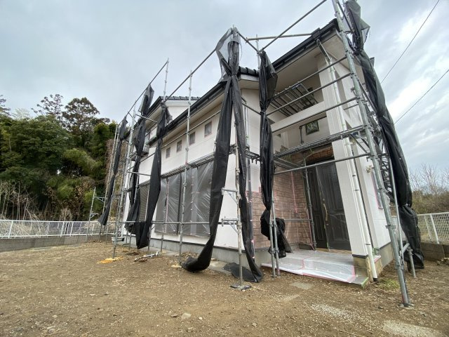 東松山市大字毛塚リノベーション中古戸建の地図|上空地図です