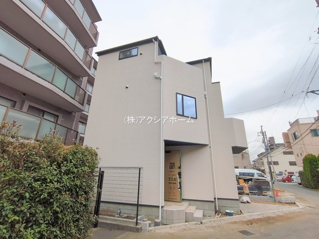 所沢市北有楽町・全1棟　新築一戸建　～眺望良好な3階建～の外観|2026年2月24日撮影