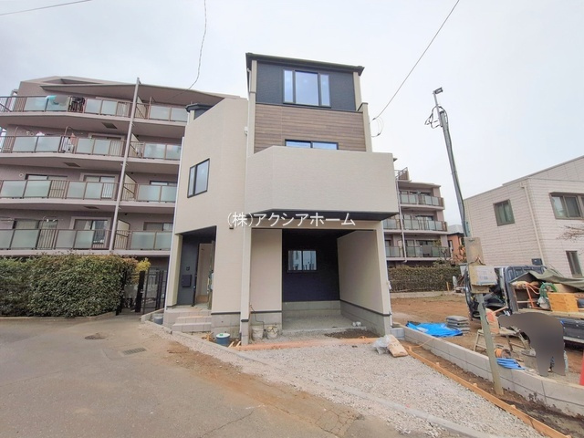 所沢市北有楽町・全1棟　新築一戸建　～眺望良好な3階建～の外観|2026年2月24日撮影
