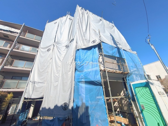所沢市北有楽町・全1棟　新築一戸建　～眺望良好な3階建～の外観|2026年2月4日撮影