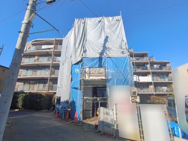 所沢市北有楽町・全1棟　新築一戸建　～眺望良好な3階建～の外観|2026年2月4日撮影