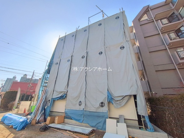 所沢市北有楽町・全1棟　新築一戸建　～眺望良好な3階建～の外観|2026年2月4日撮影