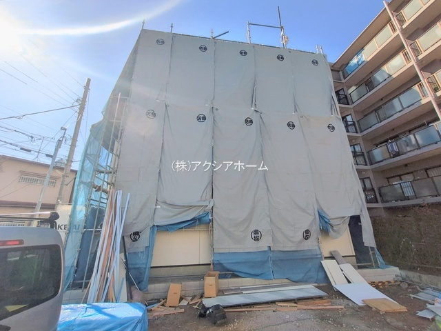 所沢市北有楽町・全1棟　新築一戸建　～眺望良好な3階建～の外観|2026年2月4日撮影