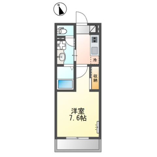【間取り】 | Ｌ’Ａｌｌｕｒｅ御幸町