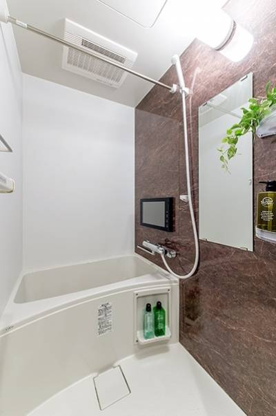 フェリジータの浴室|画像の備品は含まれません。