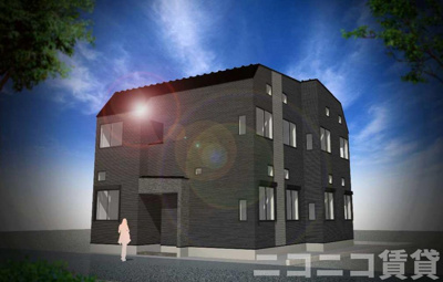 【外観パース】 | ル・リヴァージュ中川 | 建設中のため