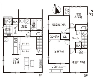  | 【名古屋市中村区日比津町4丁目109−1新築戸建1号棟】✨️仲介手数料無料✨️諏訪小学校・日比津中学校