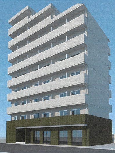 足立区西竹の塚２丁目の賃貸マンションの外観