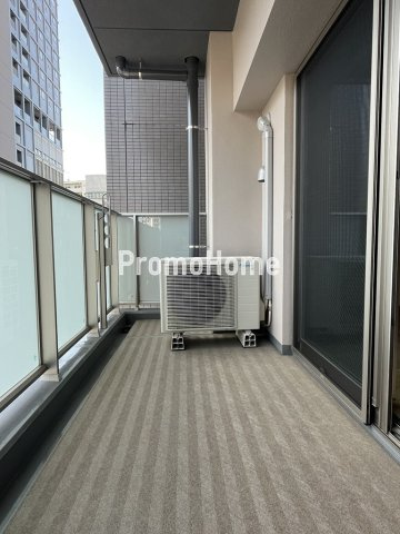 サンライズ茅場町のバルコニー