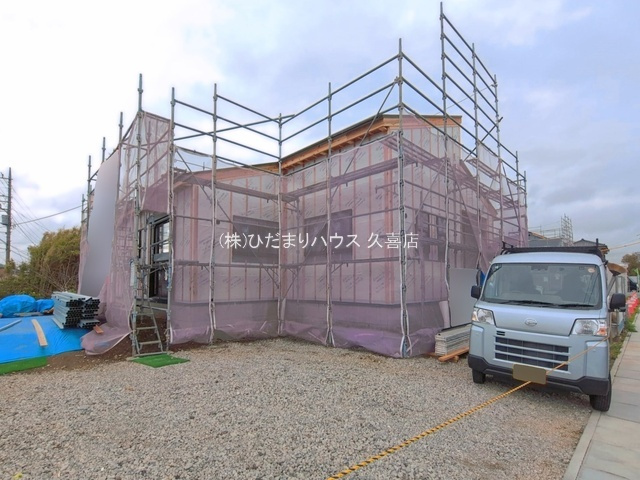 加須市日出安　新築一戸建て　01　リーブルガーデンの外観|2026/2/27　撮影