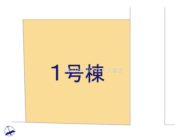 加須市日出安　新築一戸建て　01　リーブルガーデンの区画図|全3棟