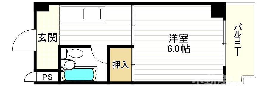 コーポあびこの間取り