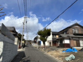【前面道路含む現地写真】 | 大津市坂本6丁目23-17　新築戸建
