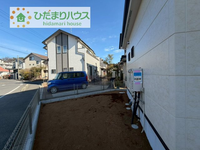 【庭】 | 我孫子市つくし野11期　新築戸建 | 日当たりの良い広い庭。友人や親せきが集まってＢＢＱをしたり、ペットと遊んだり。
一戸建てならではの楽しさが広がります(*^-^*)