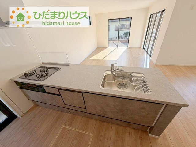 【キッチン】 | 我孫子市つくし野11期　新築戸建 | 料理をしながらでも、ご家族との会話を楽しめる対面式キッチン♪