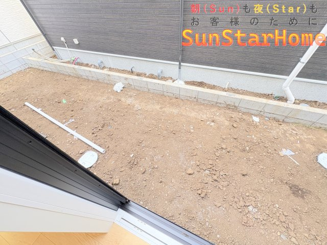 【サンスターホーム】瑞穂町殿ヶ谷　省エネ新築戸建1号棟の庭
