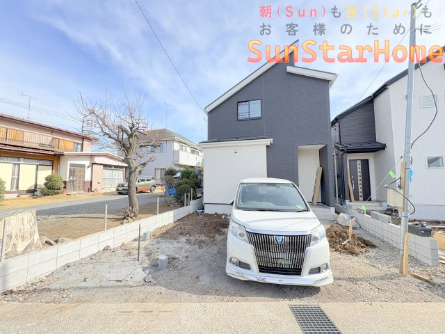 【サンスターホーム】瑞穂町殿ヶ谷　省エネ新築戸建1号棟の駐車場