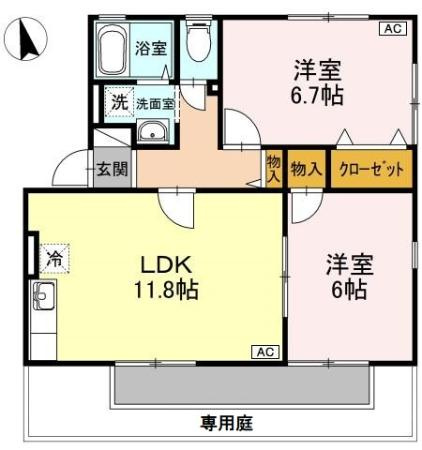 ハイカムール麻美　B棟