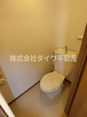 メゾン・ヴィクトワール　A棟のトイレ