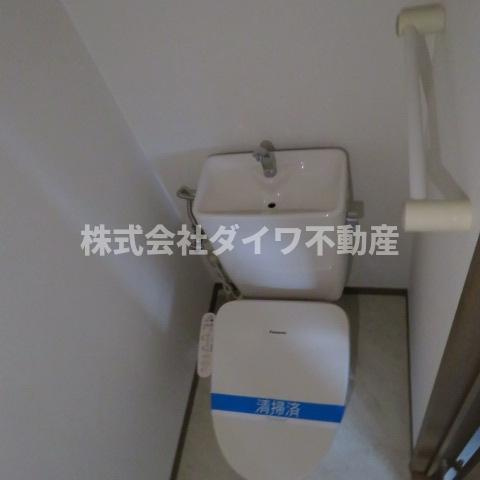メゾン・ヴィクトワール　A棟のトイレ