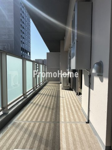 サンライズ茅場町のバルコニー