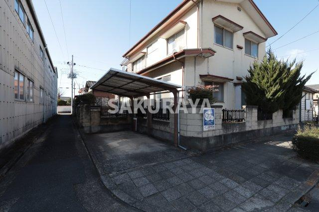 オサム貸家の駐車場