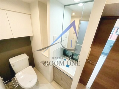 ＡＸＡＳ駒込アジールコートの洗面所|洗面台です。