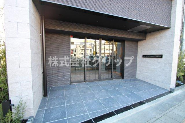 Le'a横濱和田町弐番館のエントランス