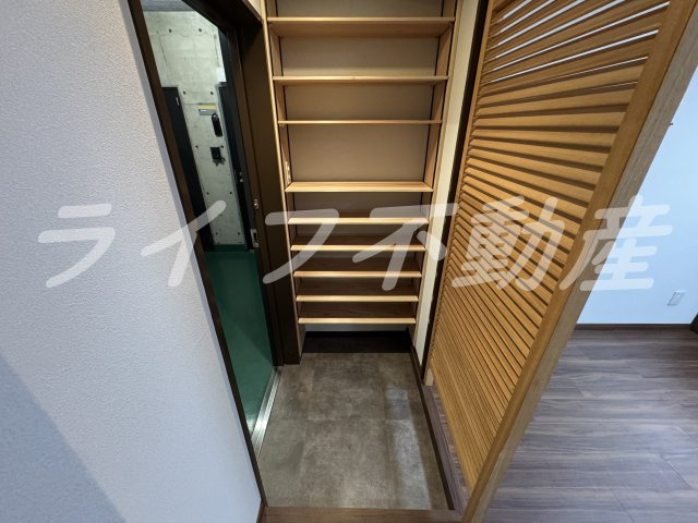 マンション彩景の玄関|きれいな玄関です