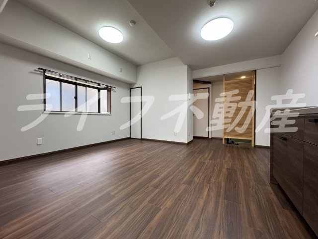 マンション彩景の居間・リビング|使いやすいリビングです