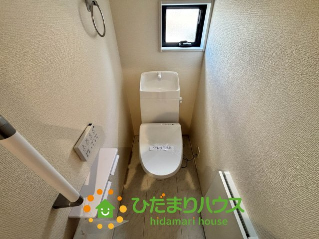 加須市日出安　新築一戸建て　03　リーブルガーデンのトイレ|１階のトイレです。