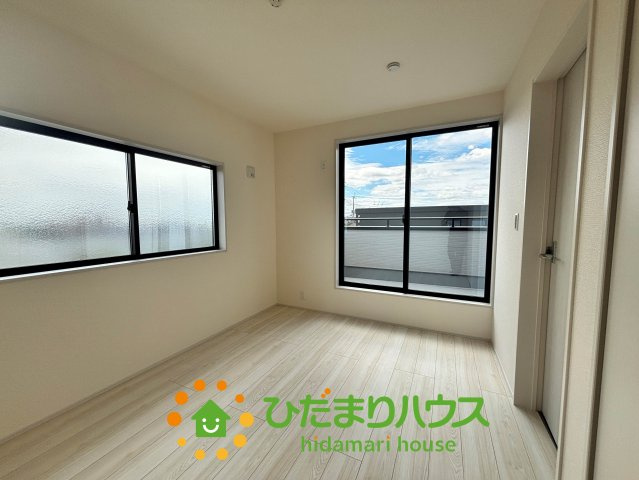 加須市日出安　新築一戸建て　03　リーブルガーデンの子供部屋|机にベットを置けば子供部屋の完成です！