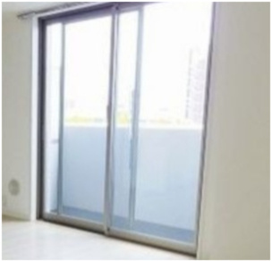 アクアヒルズのバルコニー