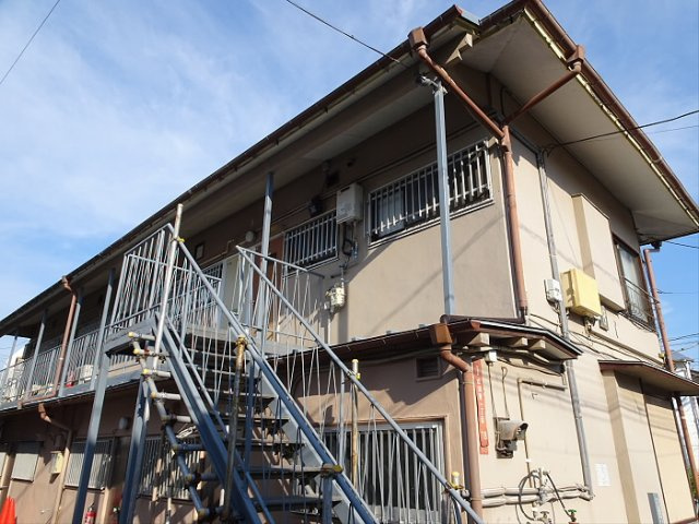 東田荘A棟の外観|物件の外観です