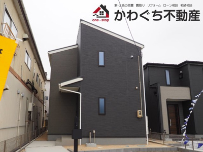【外観】 | Livele Garden.S　渡利舟場　２号棟 | ★内覧予約でブランド米2kg★　いつでも見学OKです！