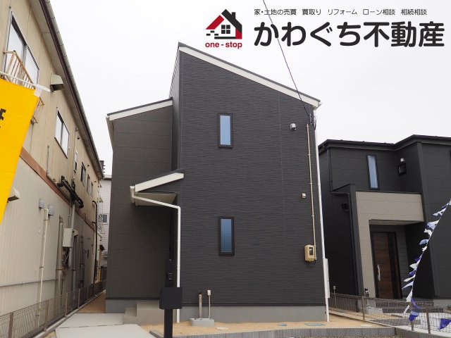 【外観】 | Livele Garden.S　渡利舟場　２号棟 | ★内覧予約で新米2kg★　いつでも見学OKです！