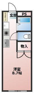 【間取り】 | アンビション西都賀