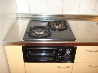 【キッチン】 | エスポアールK | ２口コンロ