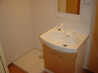 【洗面所】 | エスポアールK | 洗面