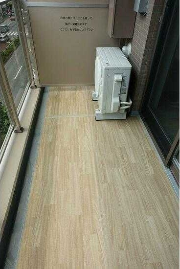 フレンシア文京関口のバルコニー