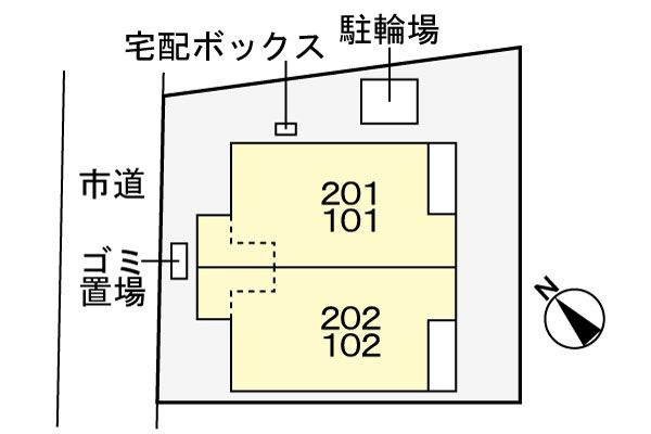 フェリス　デ　パソスの駐車場