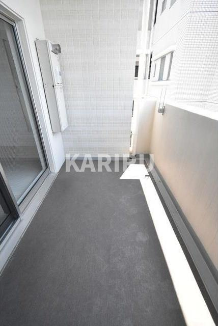 ラクラス長堀橋のバルコニー